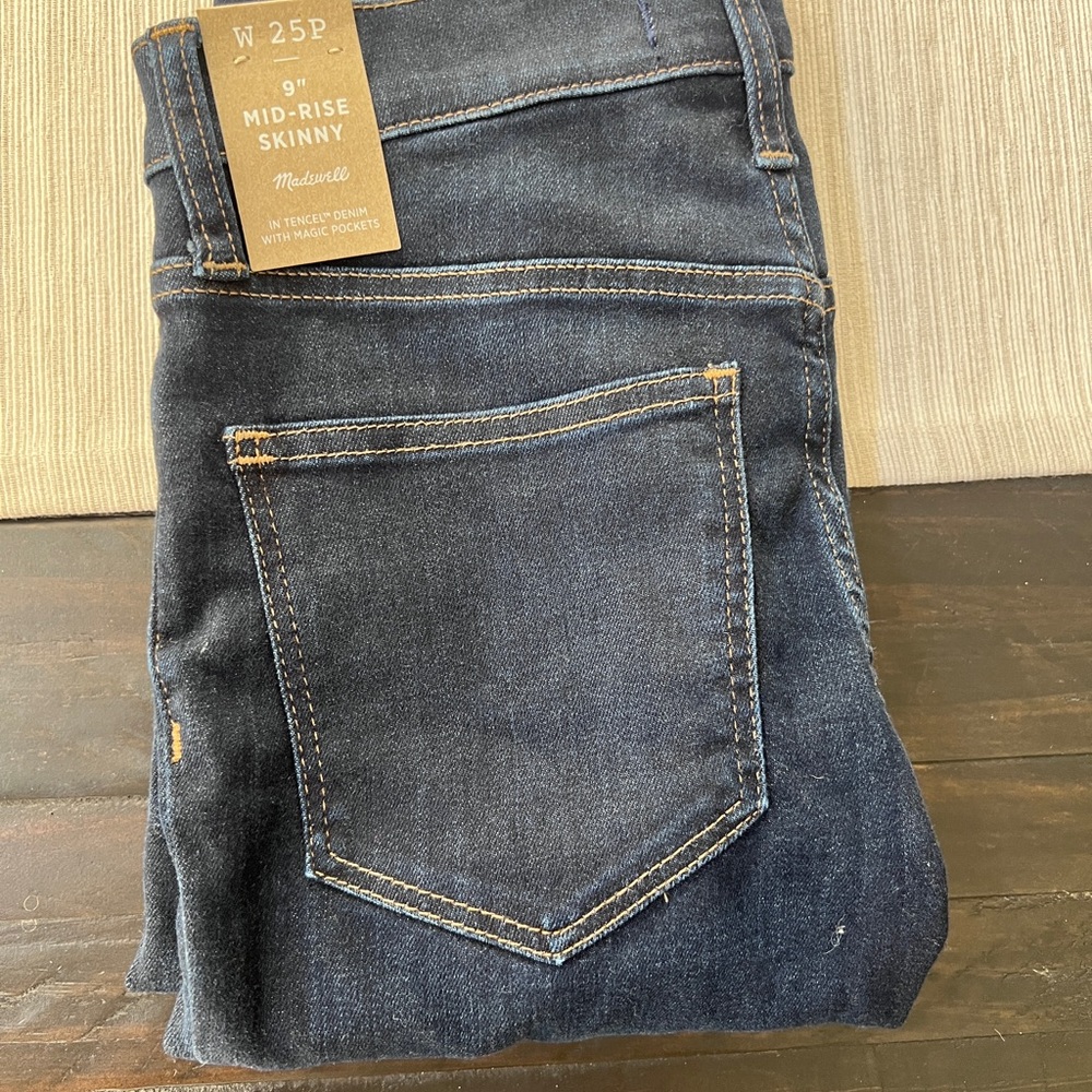 Madewell Dark Blue Denim Jeans